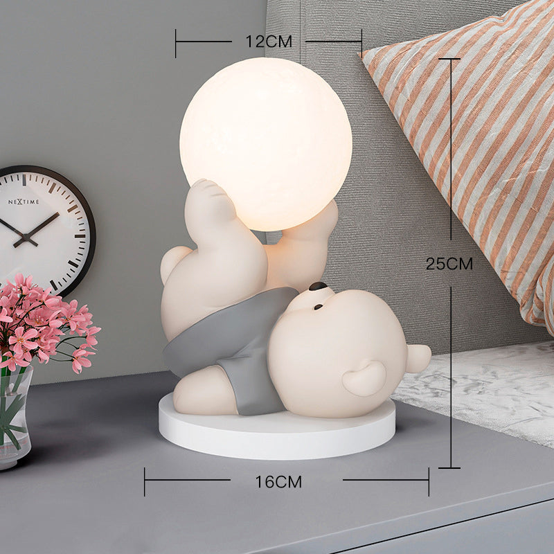 GlowBear Touch-lampe – Yndig LED-natlampe