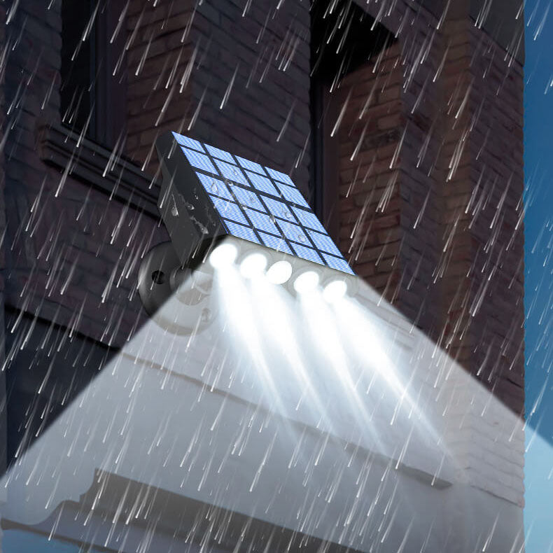 LumaBeam 5-LED udendørs væglampe – Sikkerhedslampe med bevægelsessensor