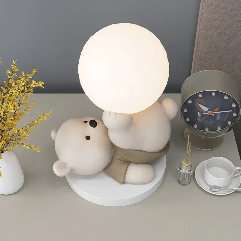 LumiBamse Natlampe – Blød LED Bamselampe