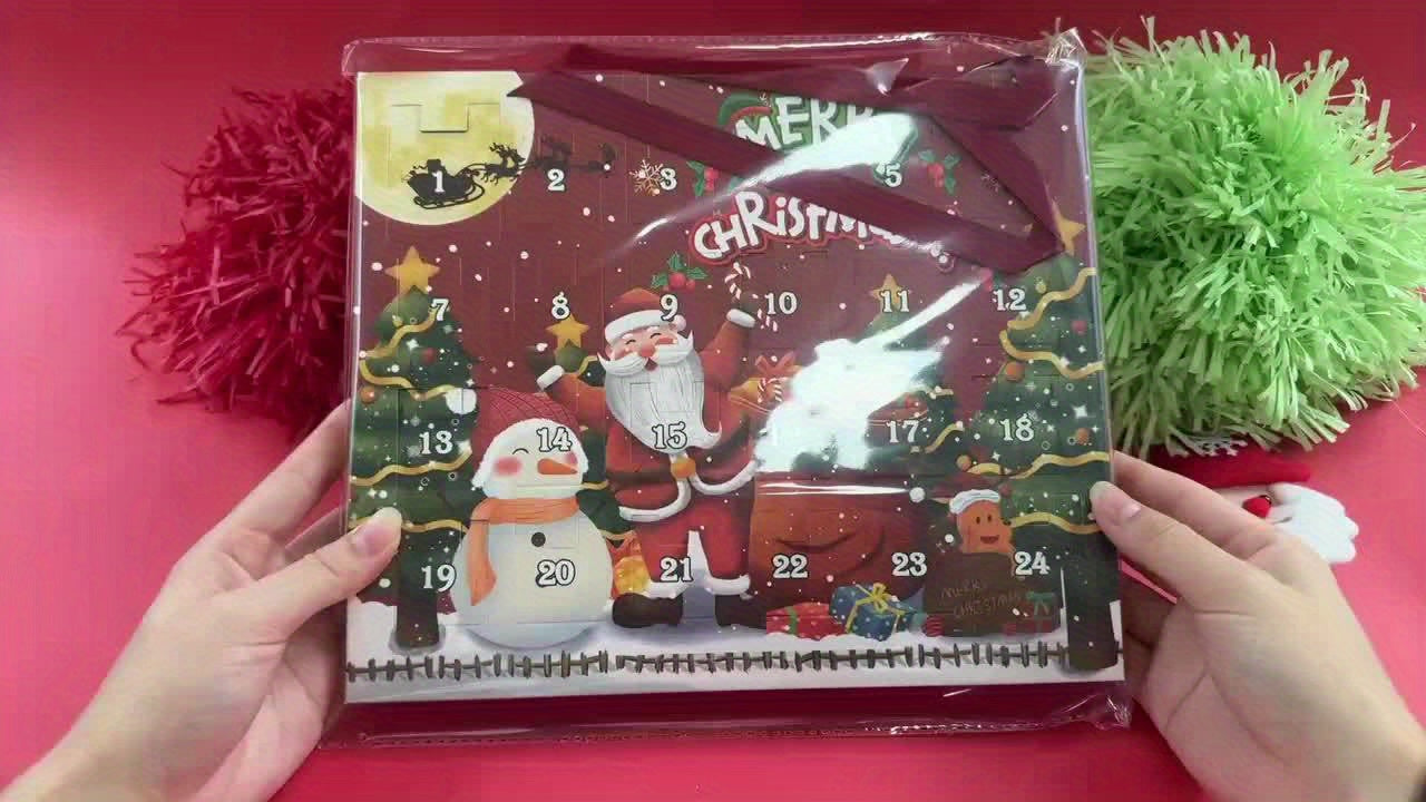 24-dages adventskalender – overraskelsesgaveboks med juledekoration