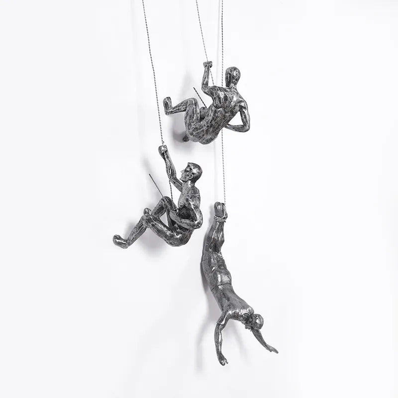 ClimbArt - Klippeklatringsfigur vægdekoration