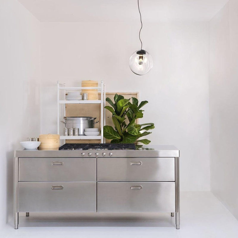 Dråbelux Elegant Glas Pendellampe – Stilfuld Loftsbelysning med Blødt Lys