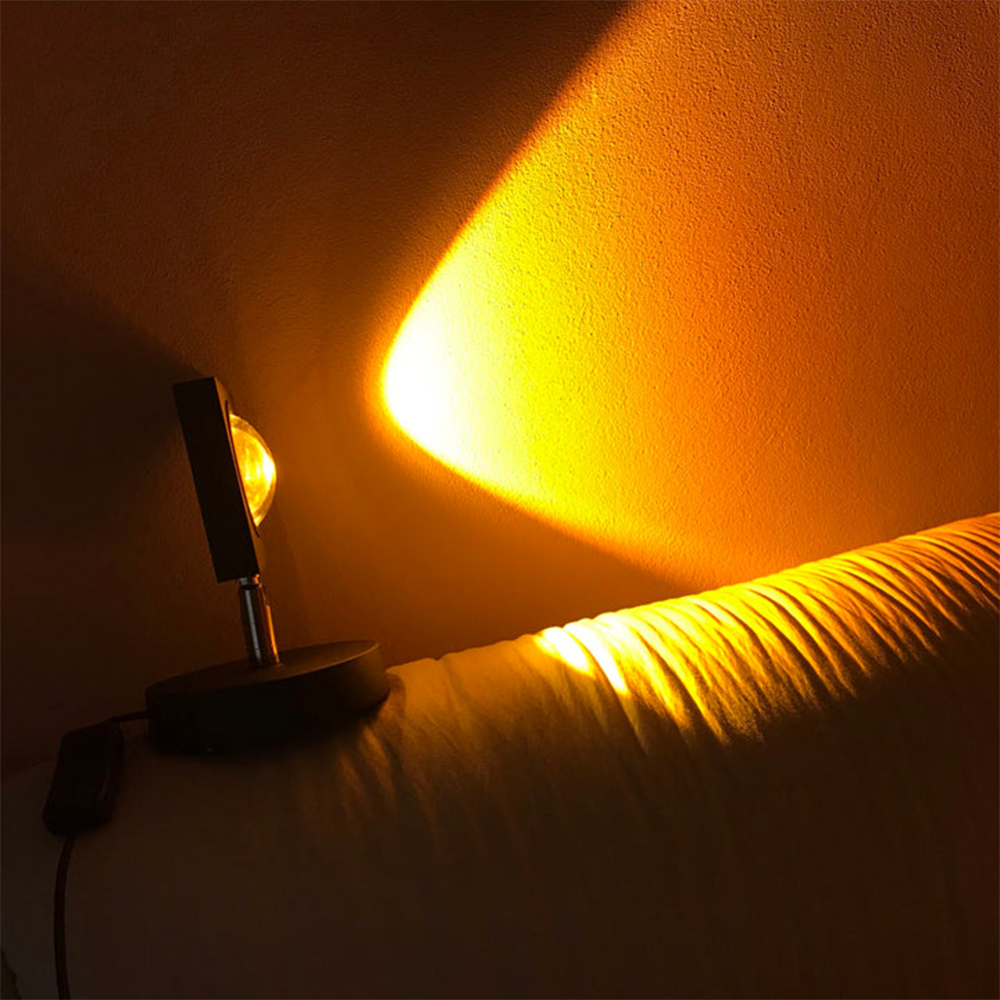 AmberGlow Retro-inspireret bordlampe