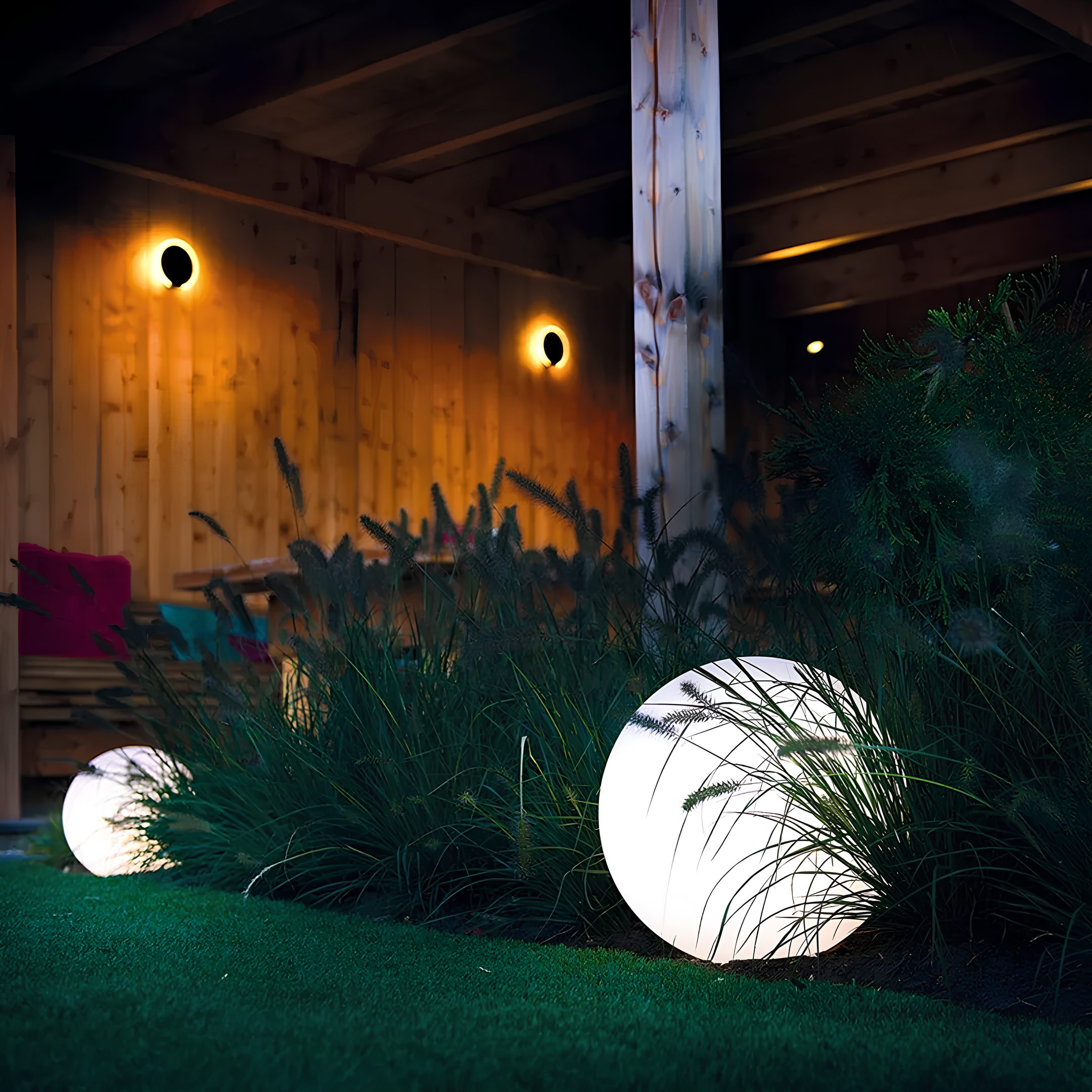 NovaSmart LED Havelampe med Multifarvet Lys og Indendørs Funktion