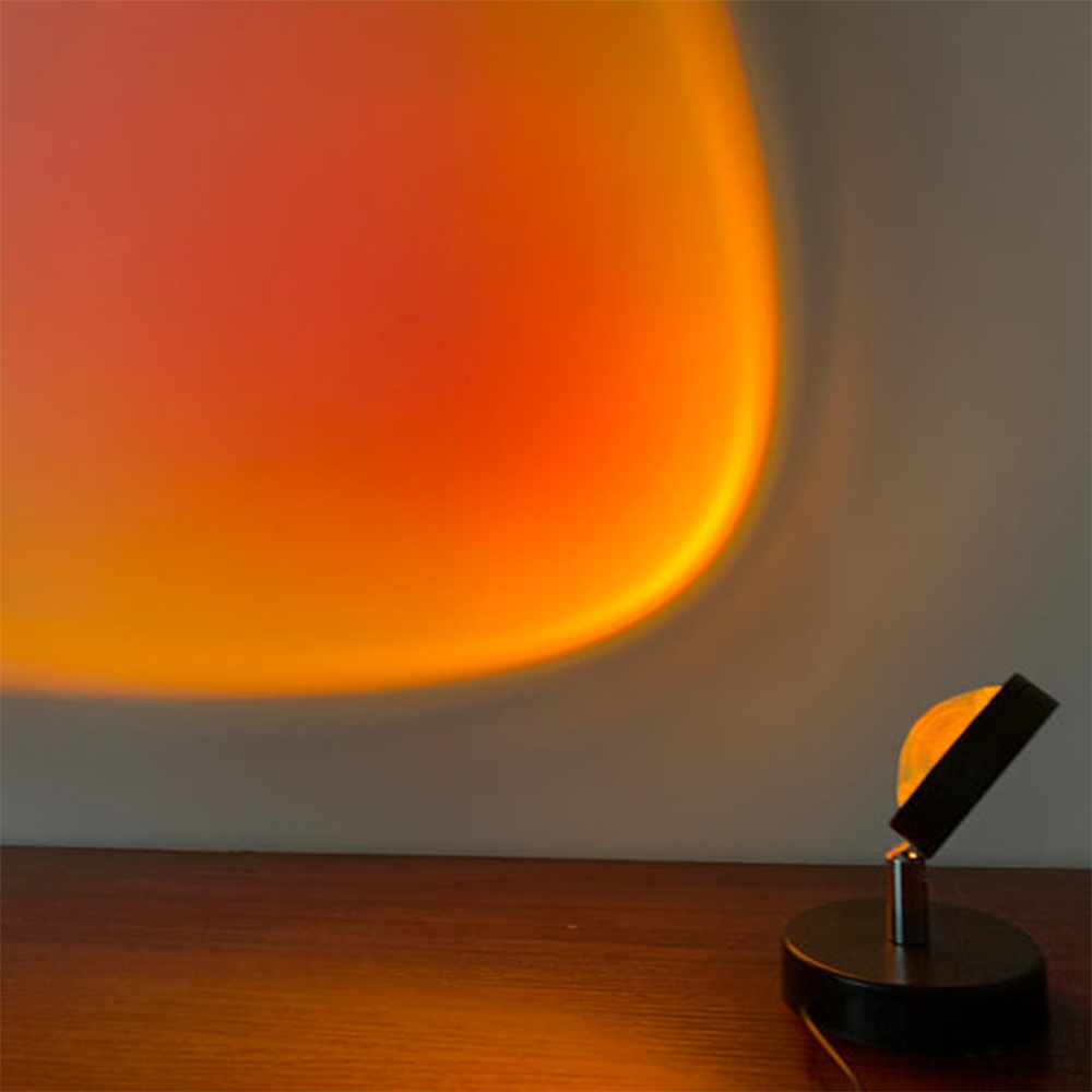 AmberGlow Retro-inspireret bordlampe