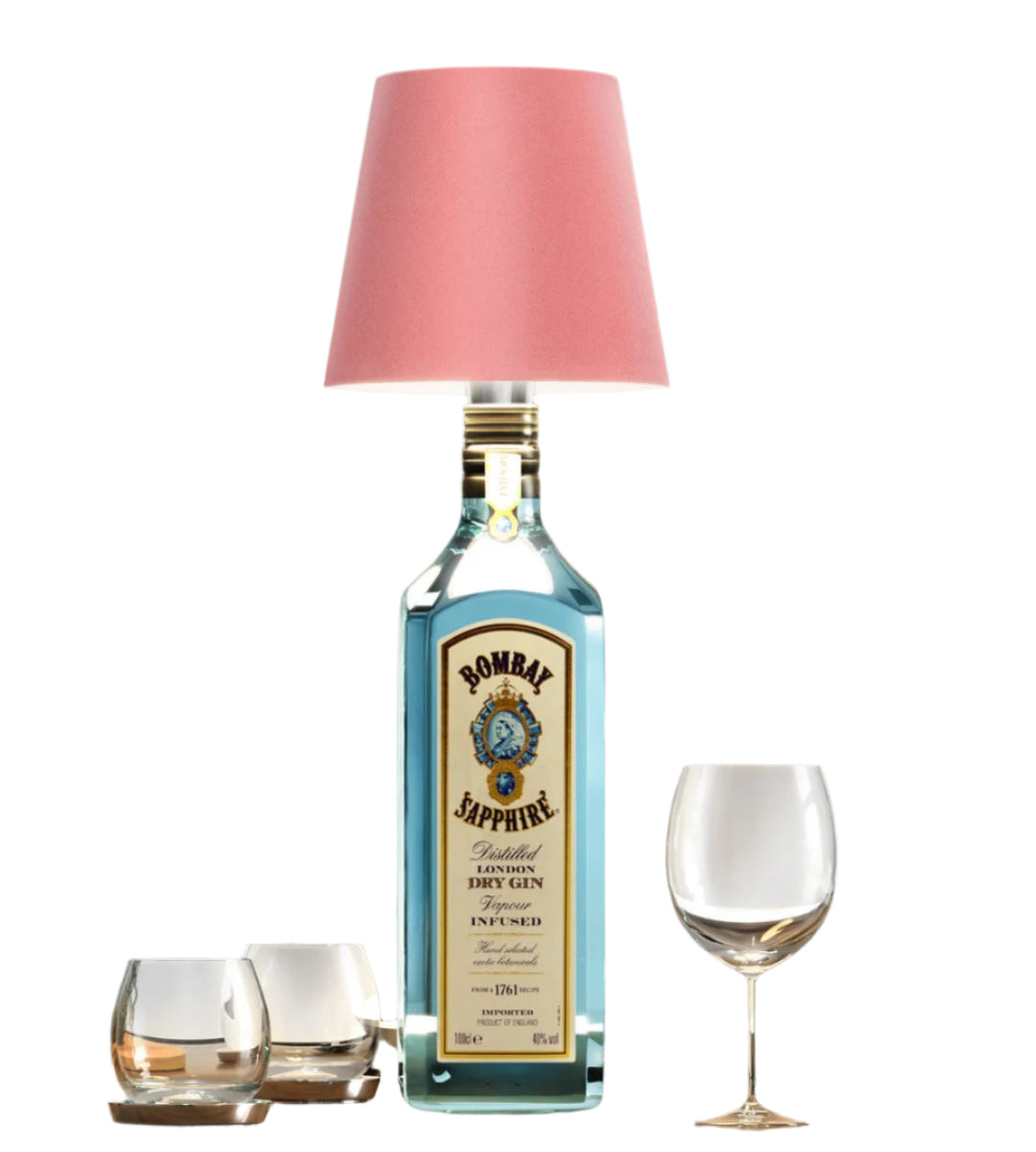 Mila LumiBottle LED-flaskelampe – Elegant genopladelig lampe