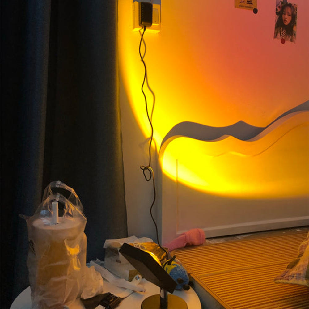 AmberGlow Retro-inspireret bordlampe