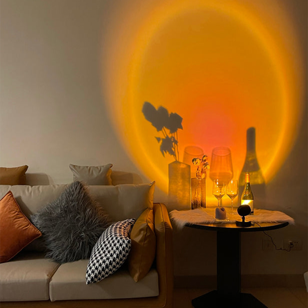 AmberGlow Retro-inspireret bordlampe