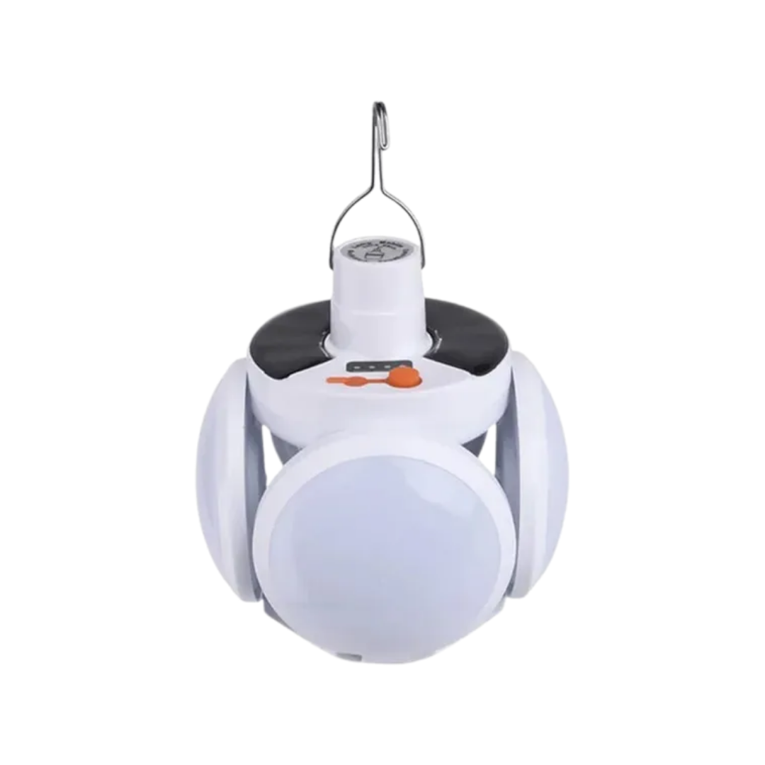 SolarGlow – Solcelledrevet Udendørslampe med USB-Opladning