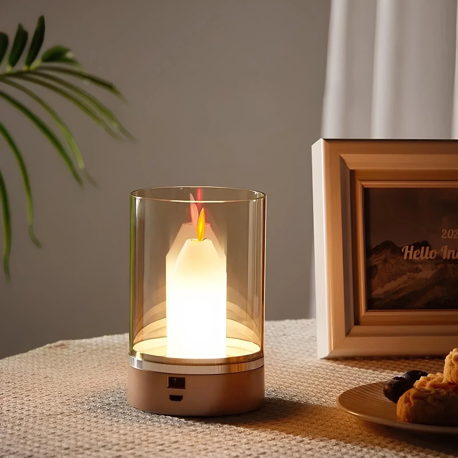 GlowFlicker- Realistisk LED-lyslampe med flammeeffekt