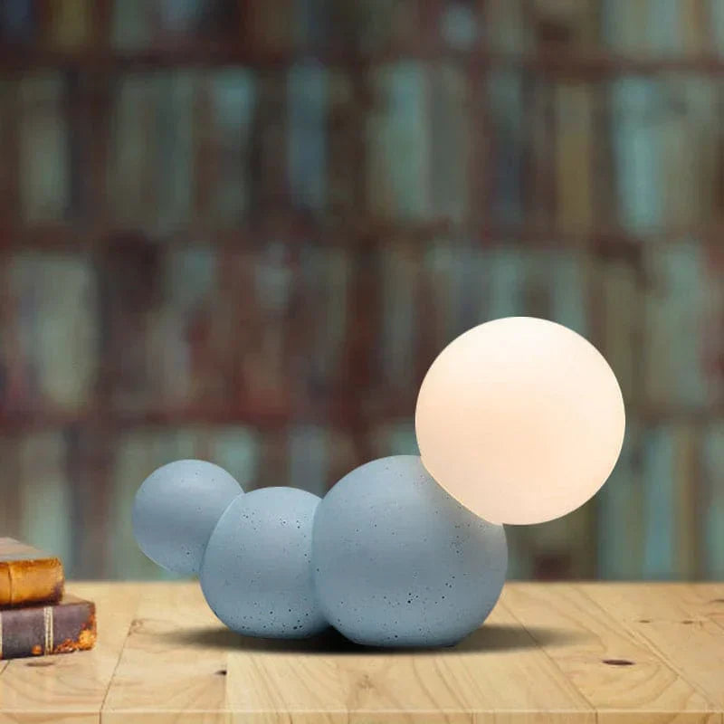 OrbLume - Kunstnerisk sphærisk bordlampe