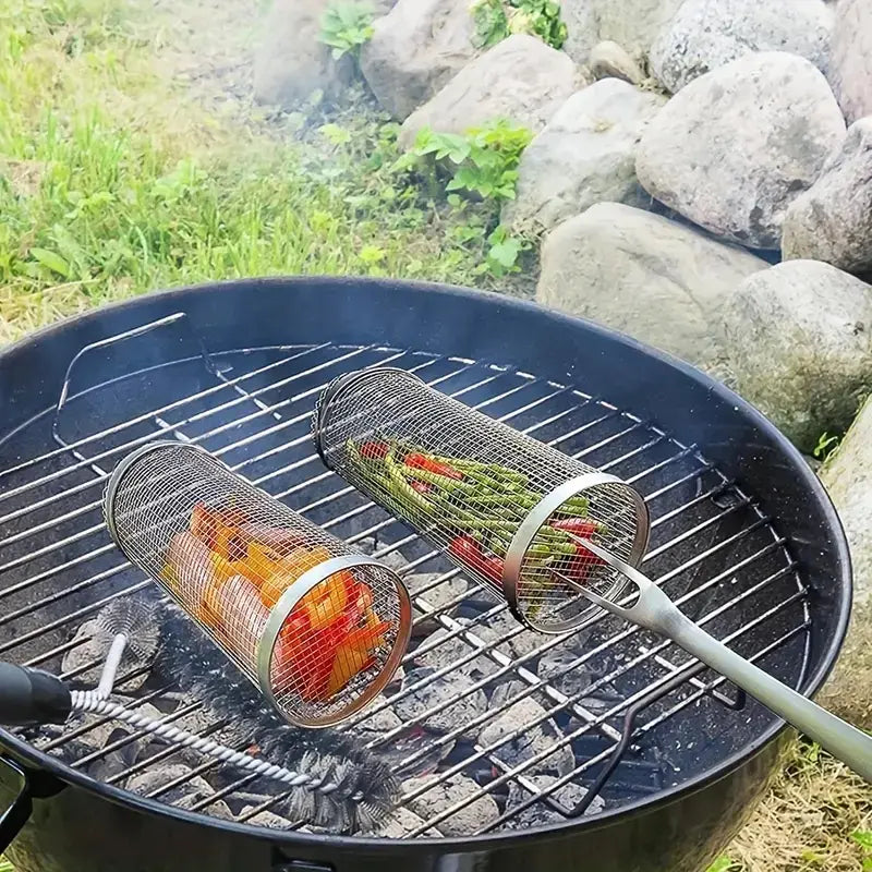 GrillMaster DuoLock grillkurv i rustfrit stål