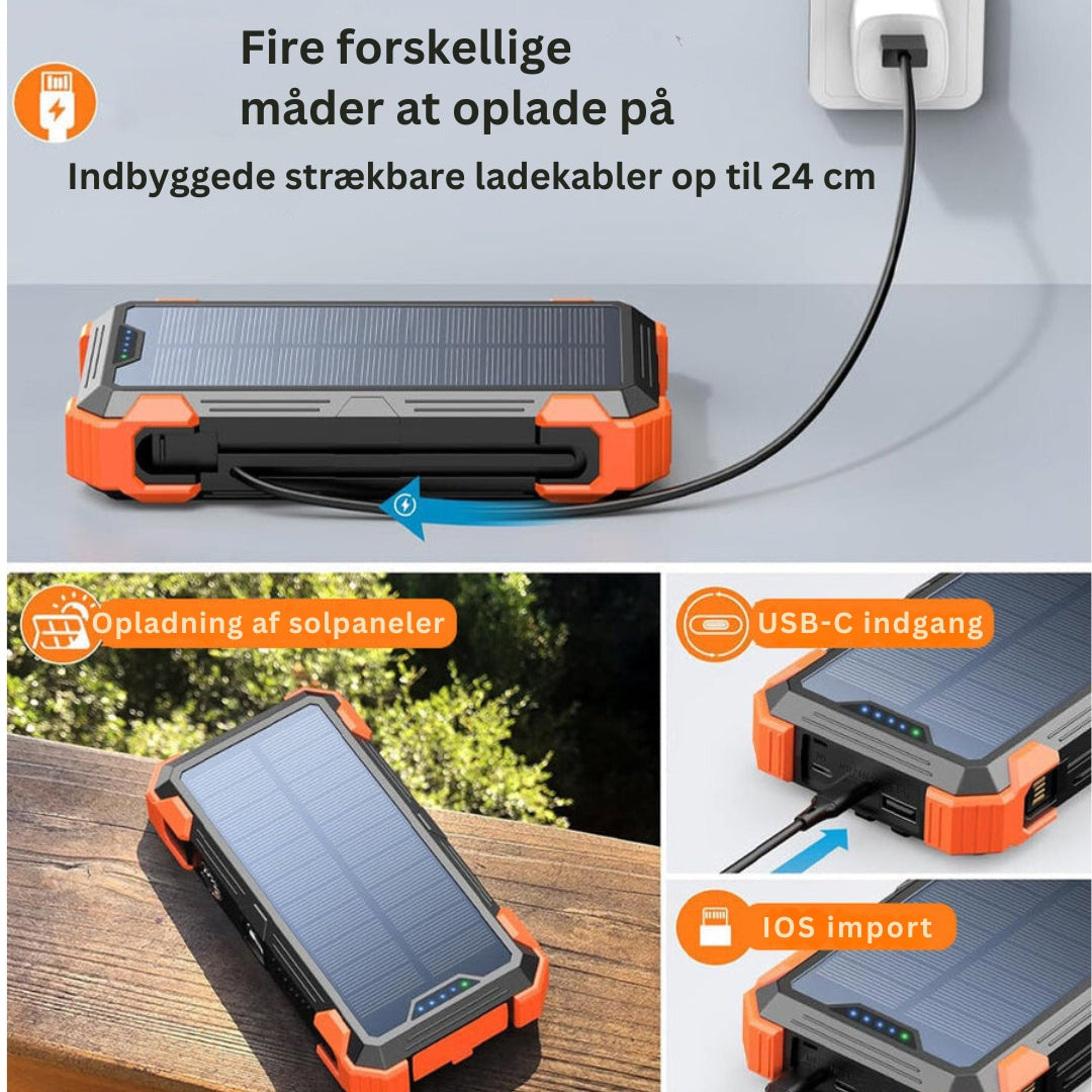 SolarEdge Multi-Port Power Bank – Bæredygtig opladning af alle dine enheder