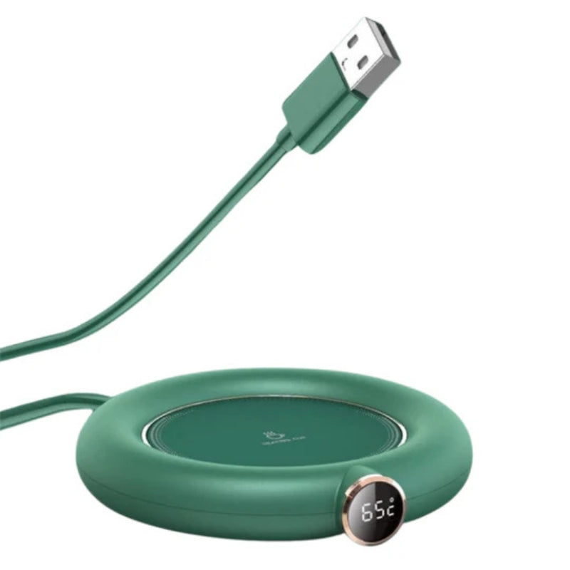 HeatWave – USB-varmeskåner med LED-display til perfekt varme drikkevarer