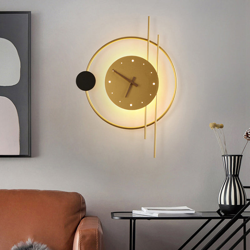 GlowTime Moderne LED-vægur