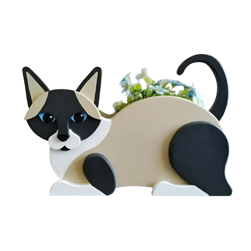 PurrPot Dekorative Kattiformede Blomsterkrukker