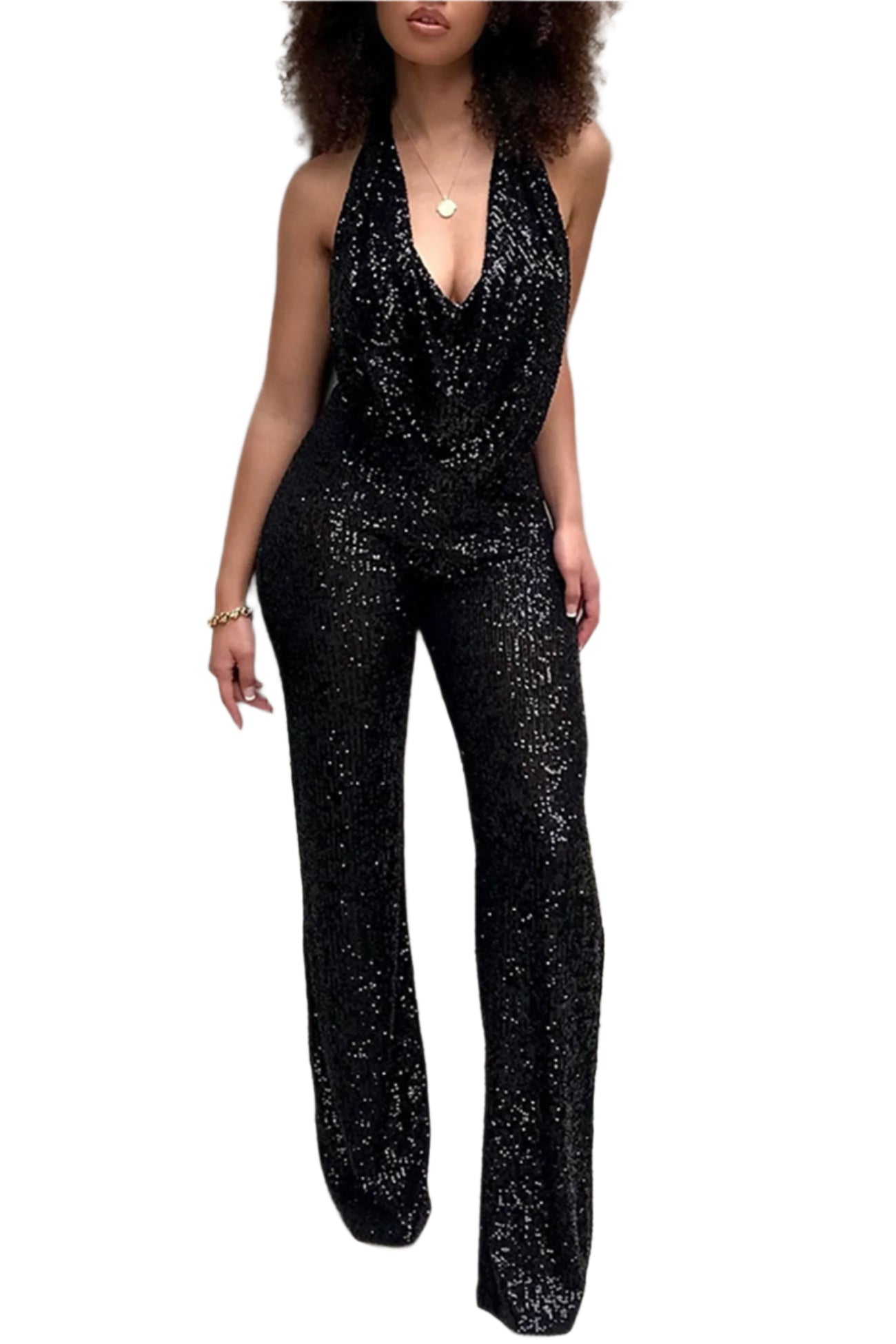 Stella Skræddersyet Bredbenet Jumpsuit til Kvinder