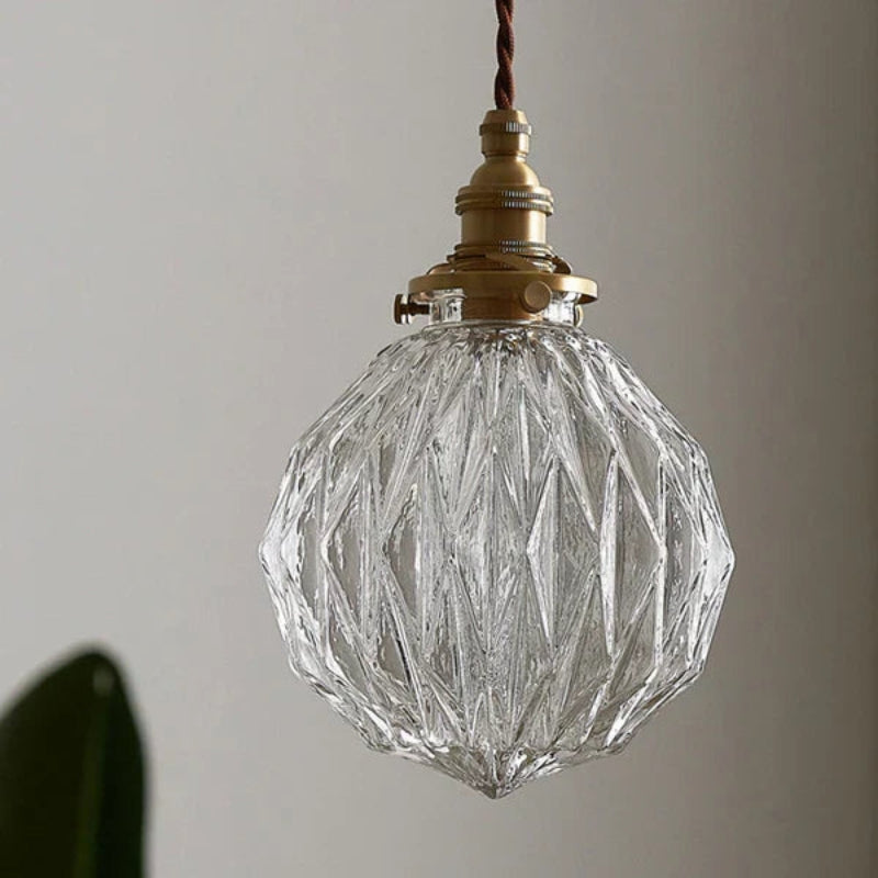 ClearGlow Glas Pendel lampe
