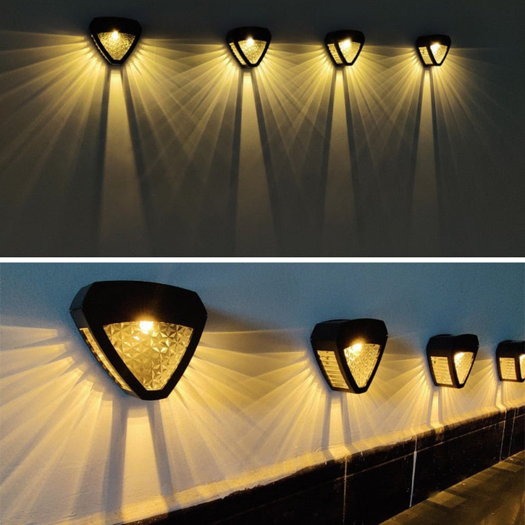 SolarLuxor – Solcelledrevet Udendørslampe med Egyptisk Elegance