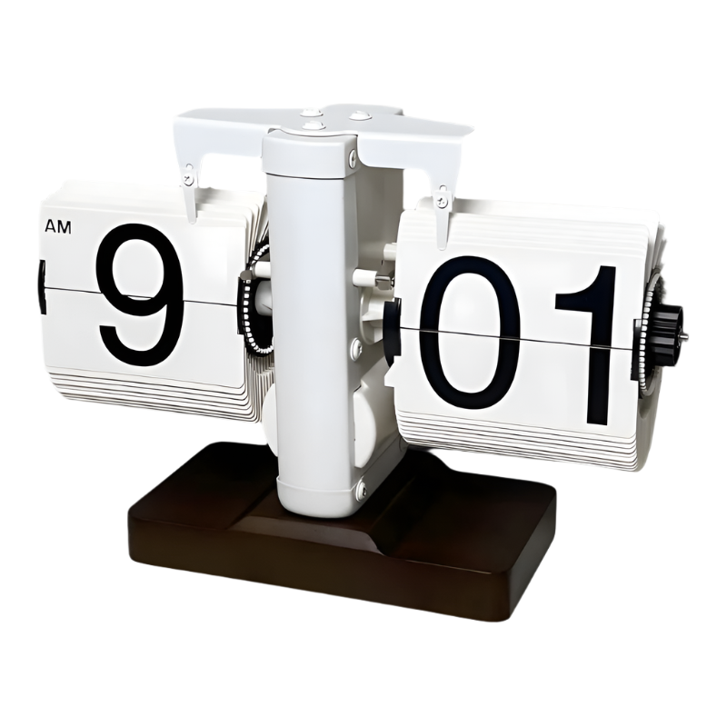 RetroFlip Silent Flip Clock – Vintage-stil med moderne præcision