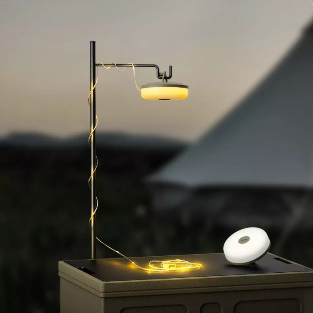 LumiFlex Genopladelig Bærbar LED-Lysstribe med Oprulleligt Kabel og Ophæng