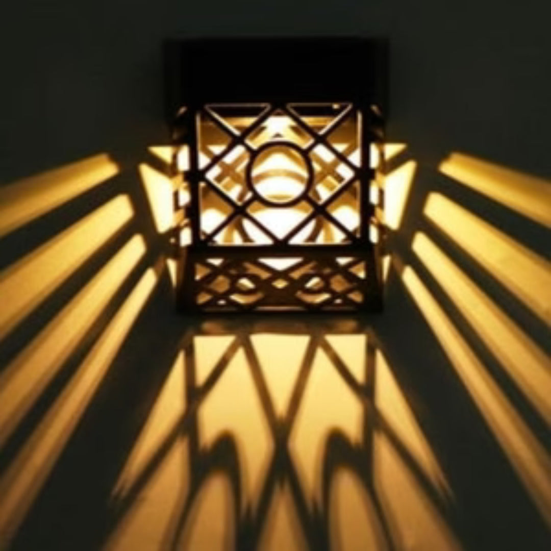 SolarSense – Smart Solcellelampe med Bevægelsessensor til Udendørs Belysning