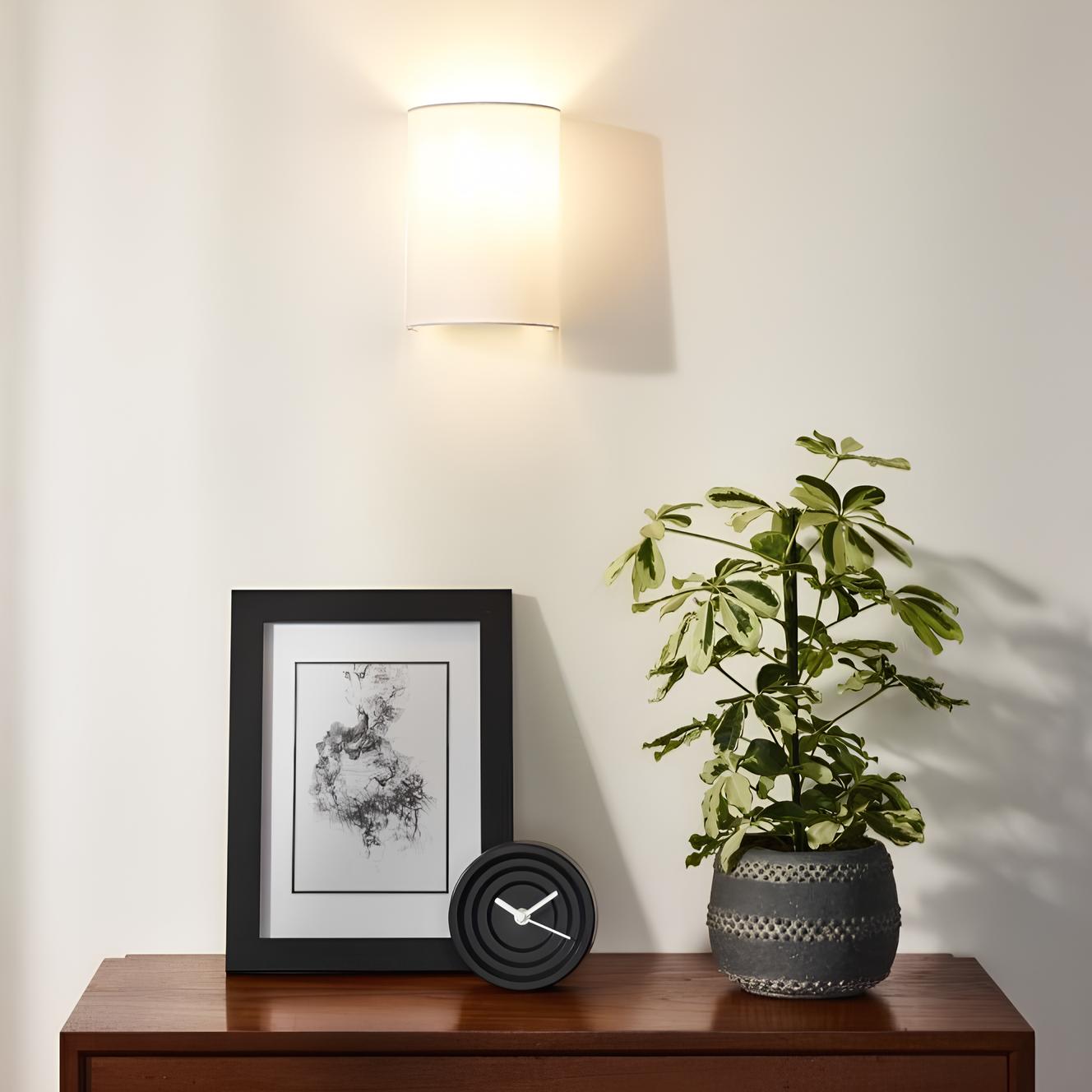 GlowForma - Minimalistiske stofcylindre væglamper