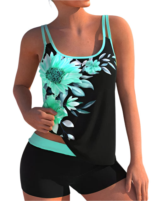 FloraBloom Dame Tankini Sæt