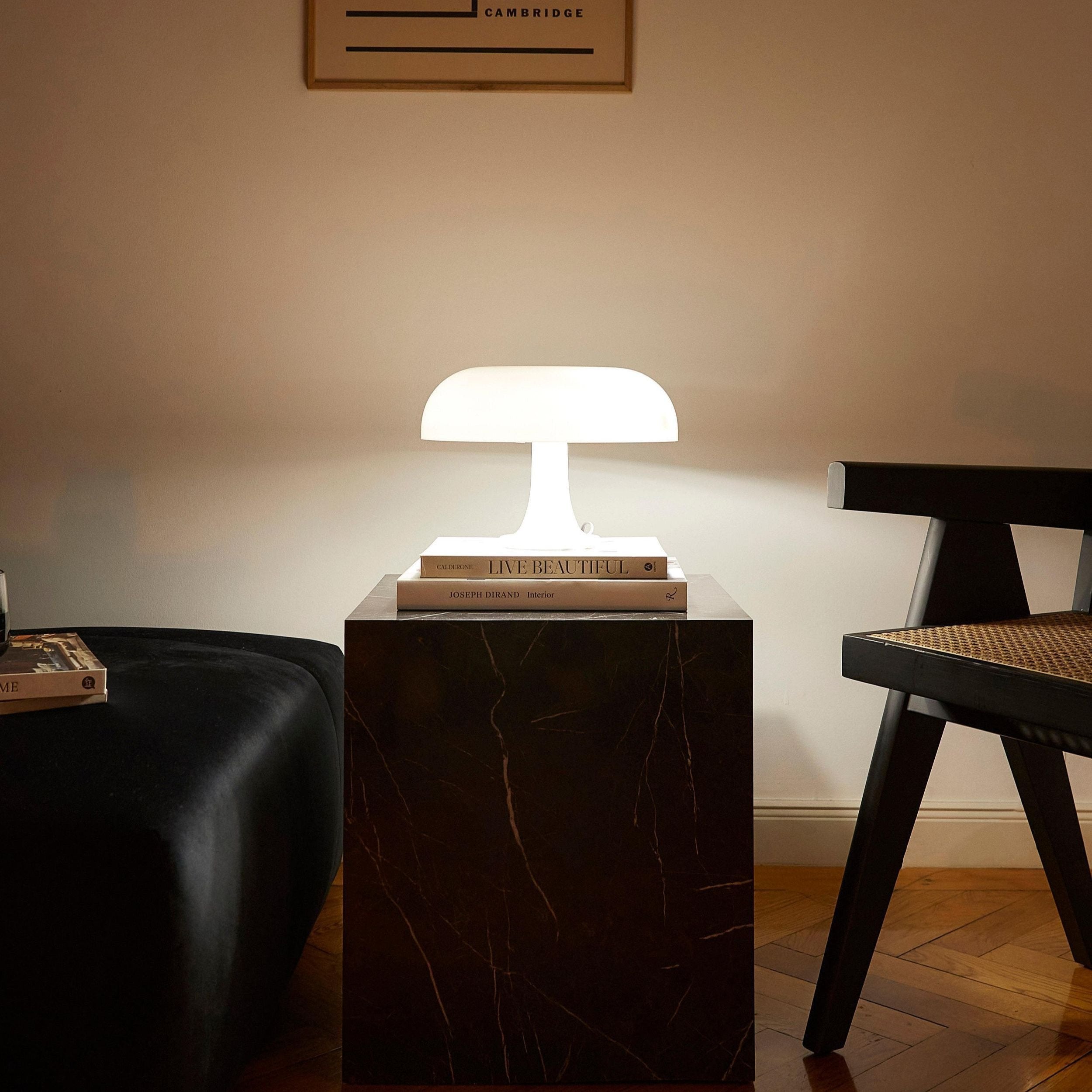 LysaSvamp – Retro Svampeformet LED Bordlampe