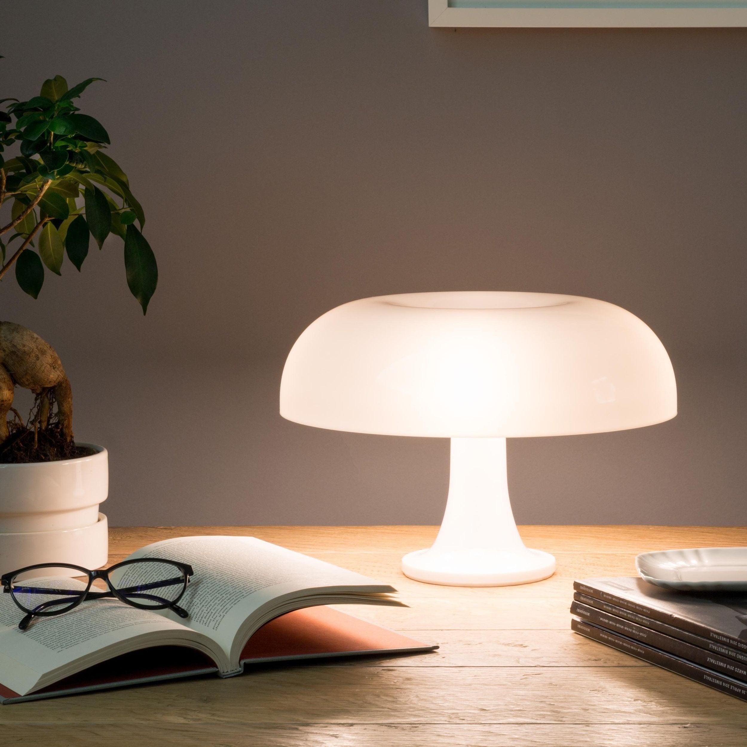 LysaSvamp – Retro Svampeformet LED Bordlampe