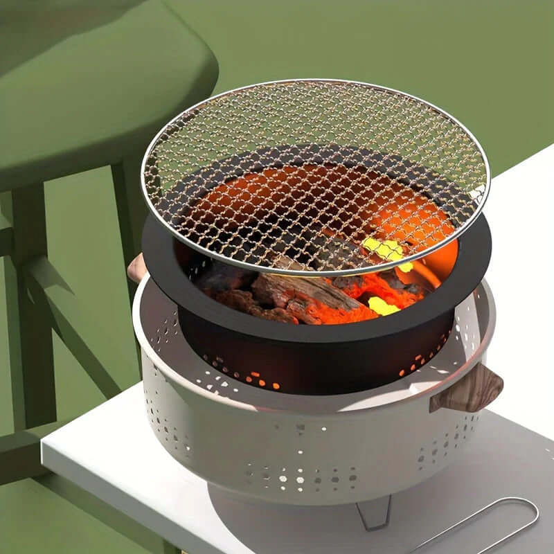 GrillMate Compact Røgfri Elektrisk Grill – Til Indendørs og Udendørs Madlavning