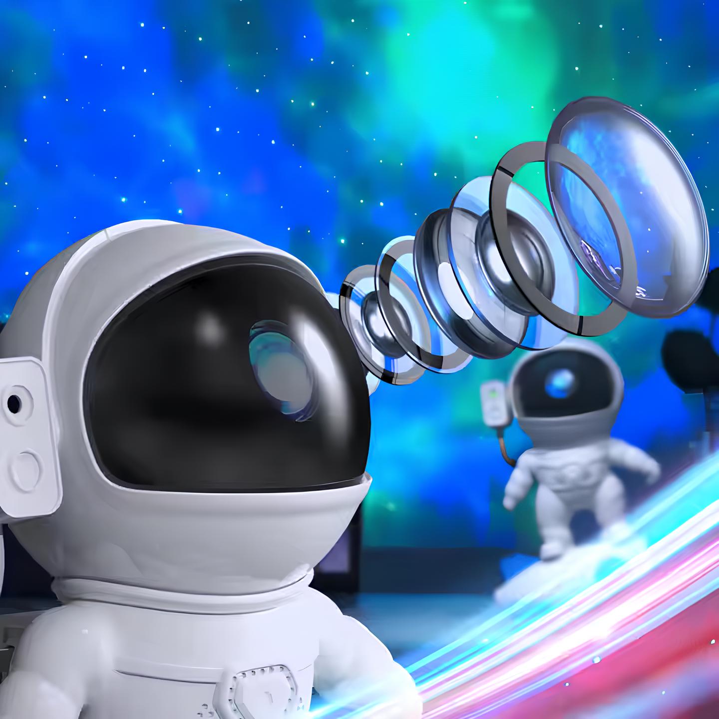 StellarBuddy - Astronaut galakse projektor nat lys