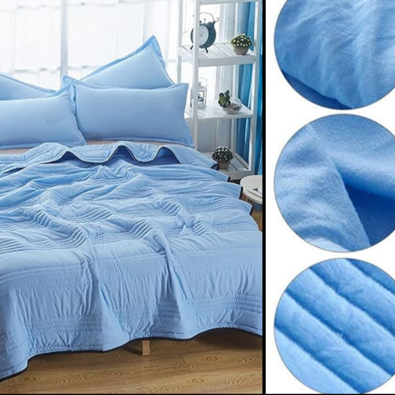 ThermoBreeze – Avanceret Køletæppe med Temperaturregulering