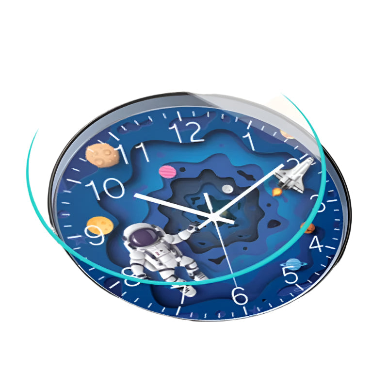 Cosmotime Børneværelse-tema Vægur