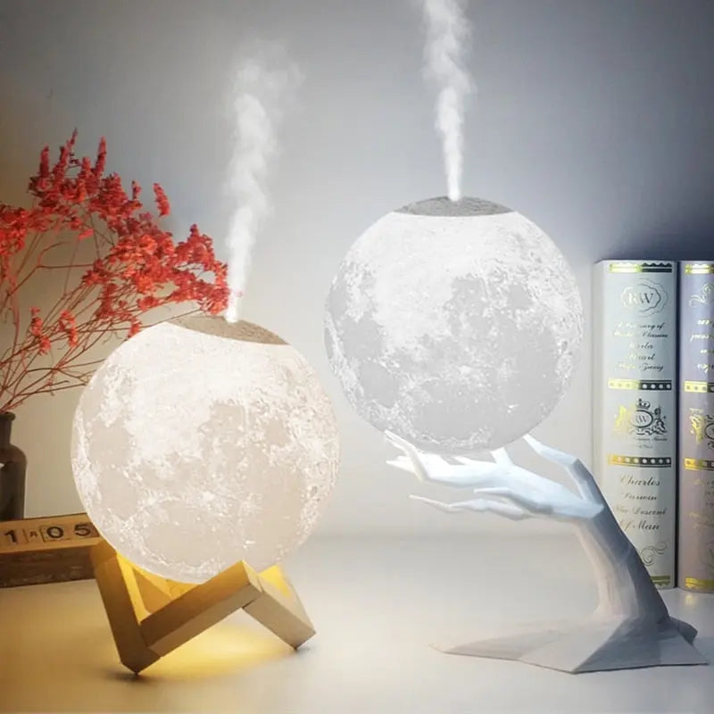 MistLume genopladelig lampe og luftfugter