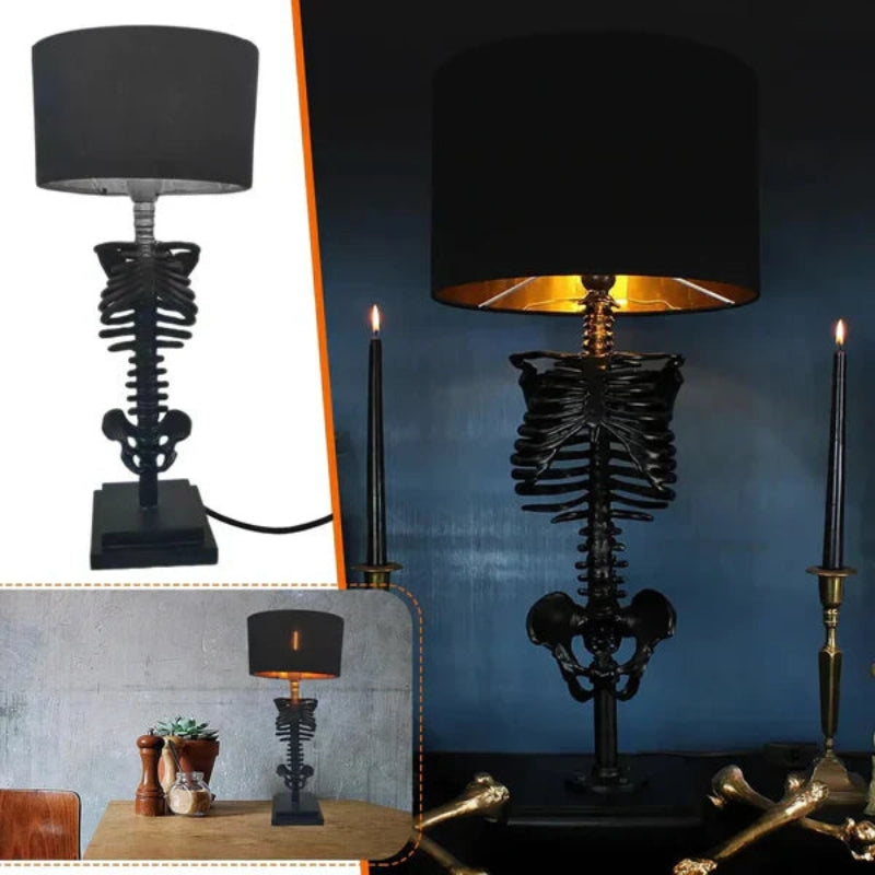 SkullGlow LED Kranium Bordlampe
