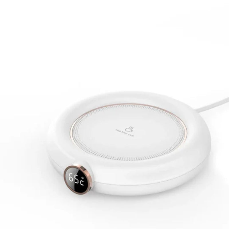 HeatWave – USB-varmeskåner med LED-display til perfekt varme drikkevarer