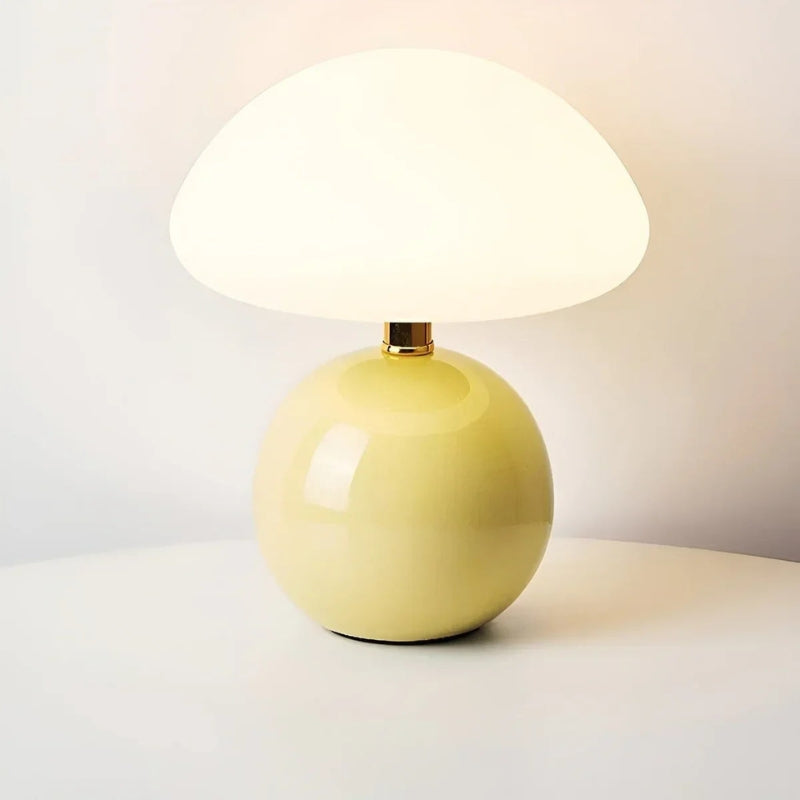 GlowCap - Moderne svampeformet bordlampe