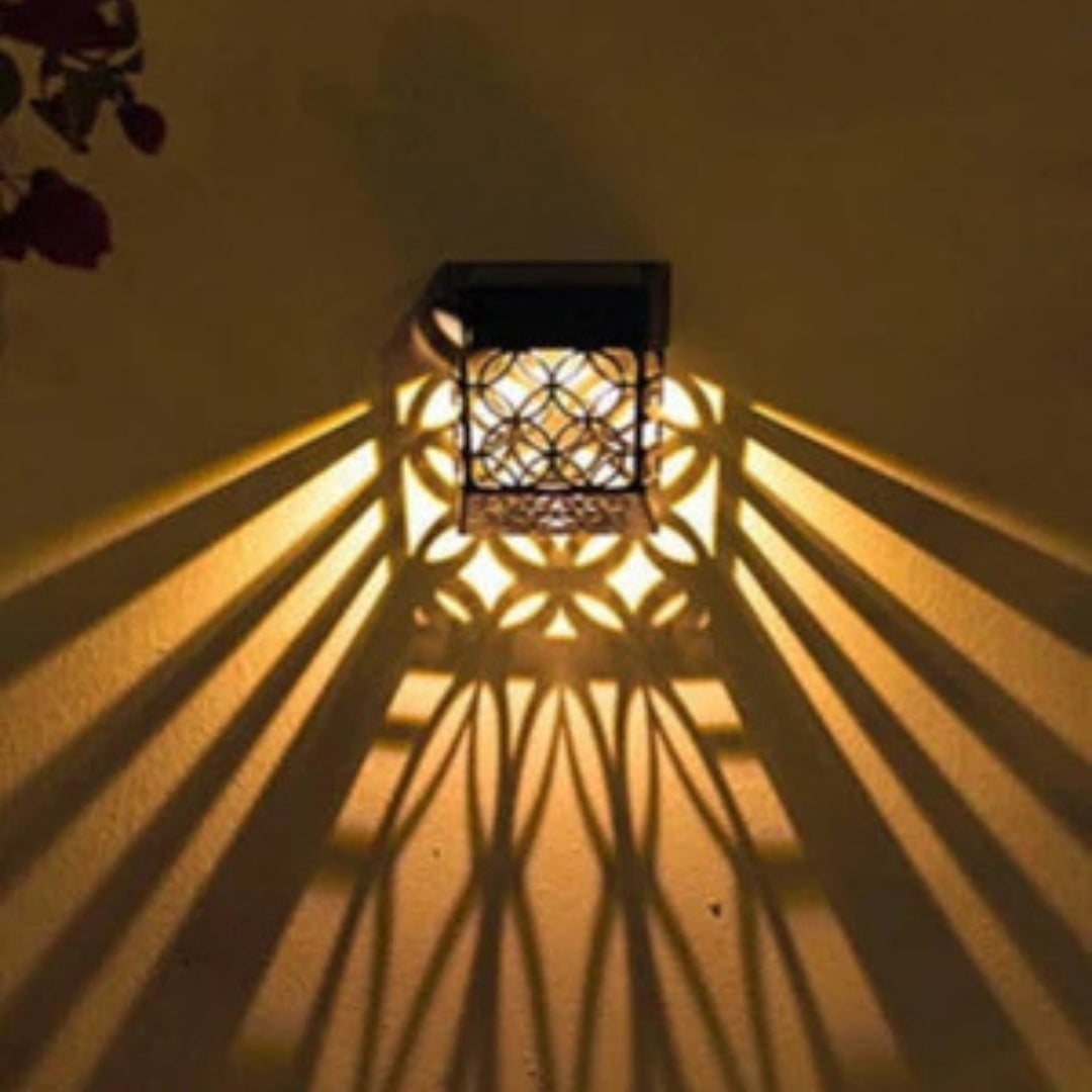 SolarSense – Smart Solcellelampe med Bevægelsessensor til Udendørs Belysning