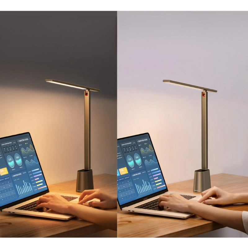 LumaLine - Slank LED-bordslampe med USB-opladningsport