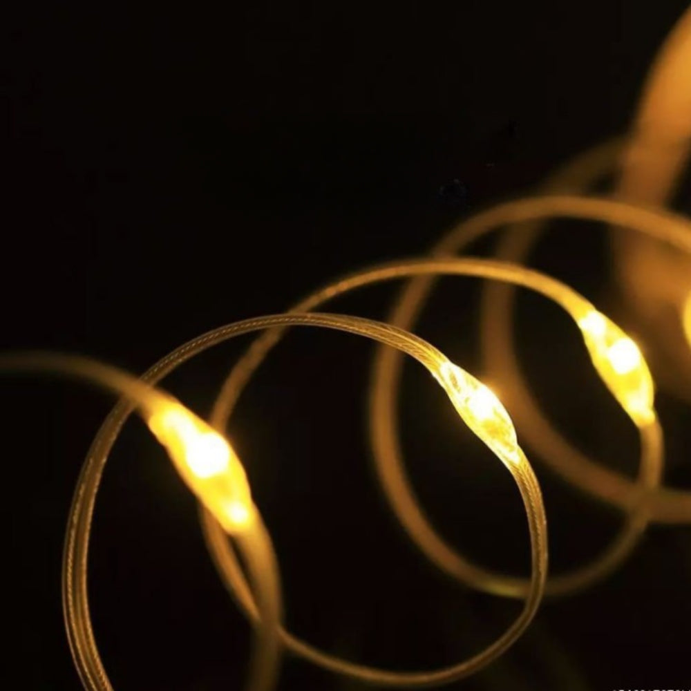 LumiFlex Genopladelig Bærbar LED-Lysstribe med Oprulleligt Kabel og Ophæng