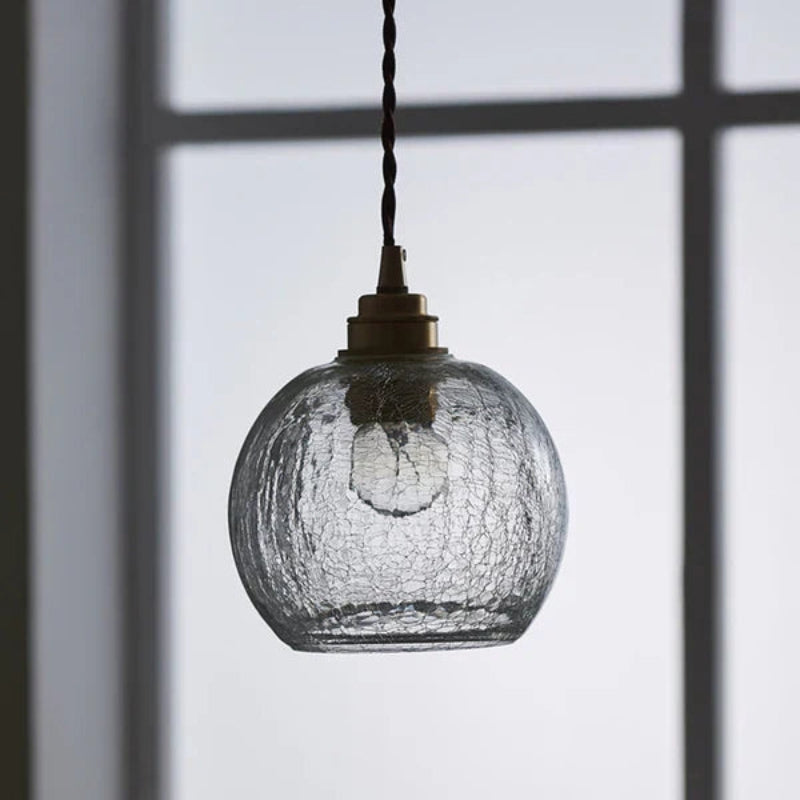 ClearGlow Glas Pendel lampe