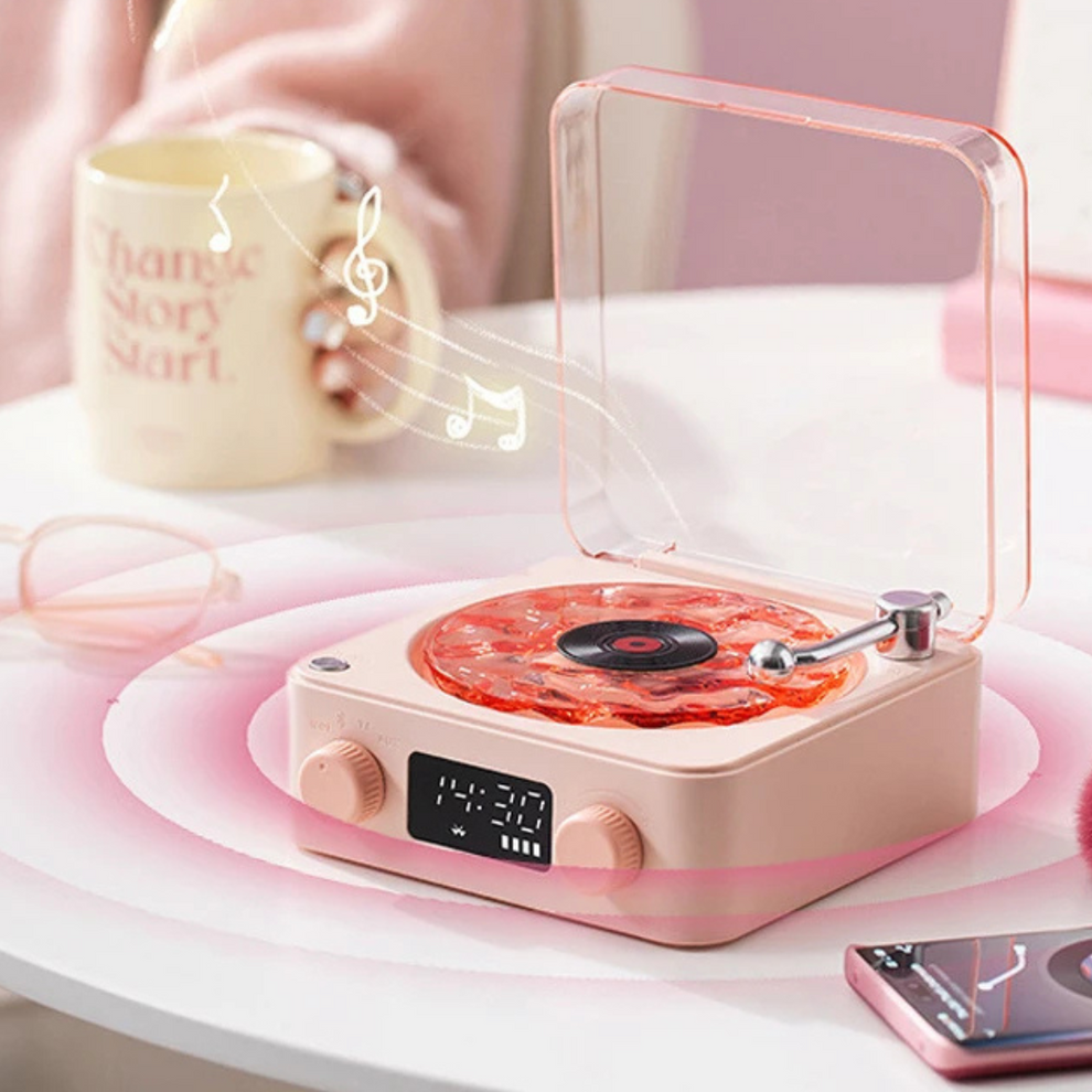 SpinTime - Vintage inspireret ur med moderne lydfunktioner