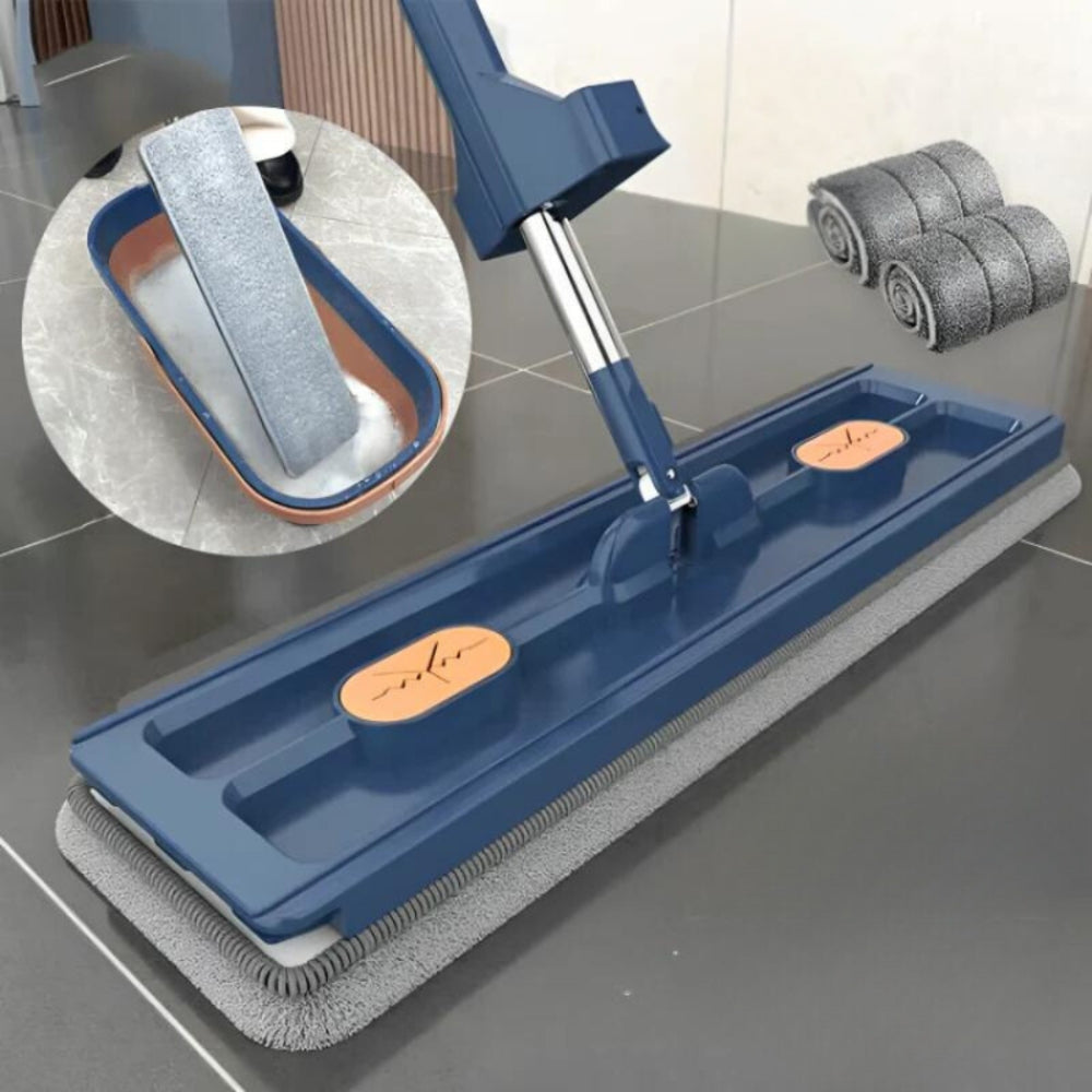 SwiftClean - Ergonomisk og innovativ flad moppe til effektiv rengøring af gulve