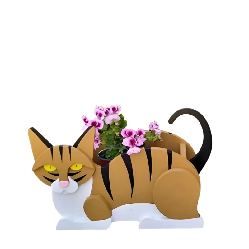 PurrPot Dekorative Kattiformede Blomsterkrukker