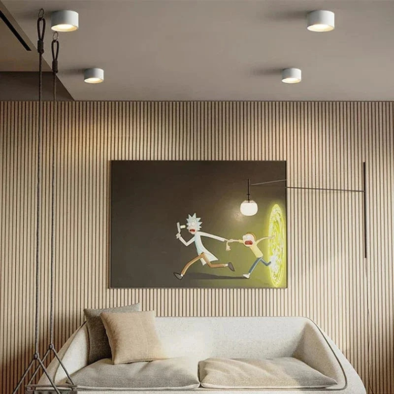 PlushGlow- Moderne forsænket LED-loftslys