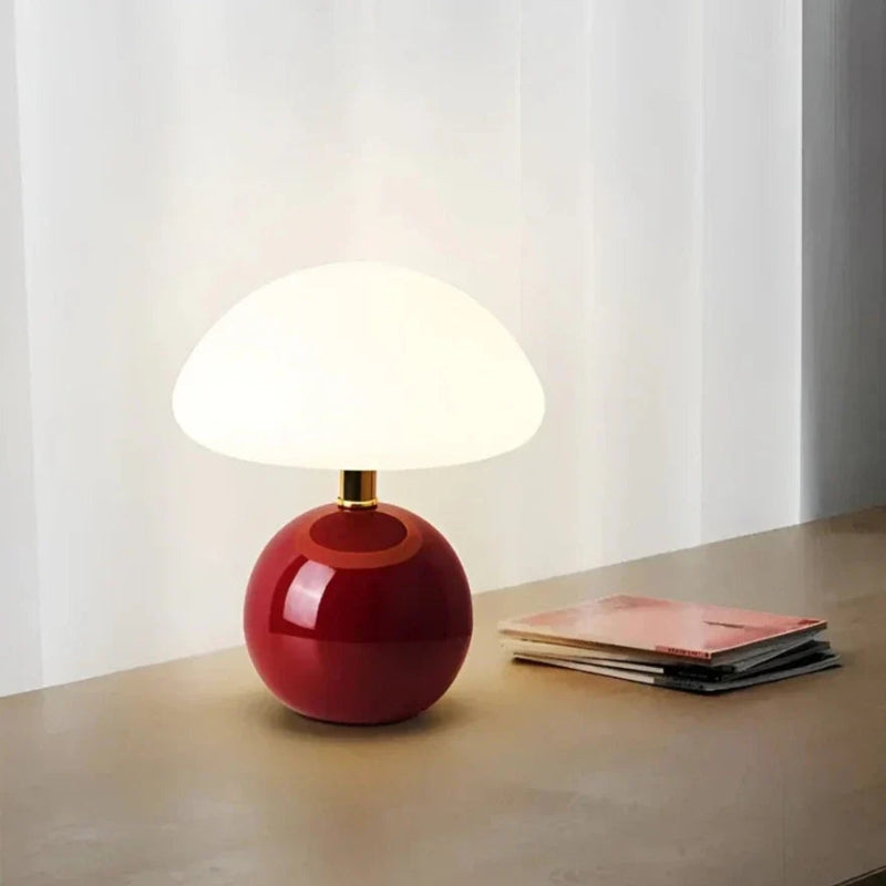 GlowCap - Moderne svampeformet bordlampe