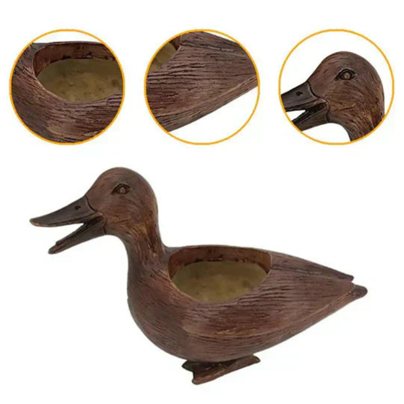 QuackBloom Keramisk Ænder Blomsterkrukke