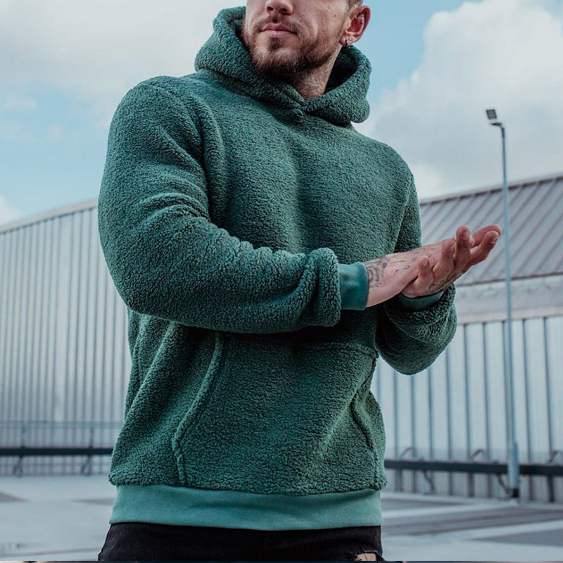Adam - Hyggelig plys hættetrøje