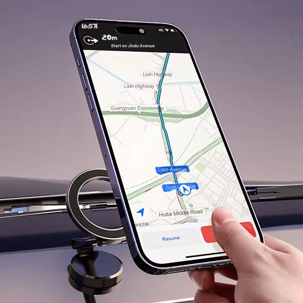 MagnoGrip 360° magnetisk telefonholder – Stærk universalholder til sikker, roterende placering